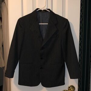 Boys size 12R charcoal Van Heusen suit jacket